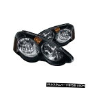 ヘッドライト Anzo 121209クリスタルヘッドライトセット2個、02-04アキュラRSX用 Anzo 121209 Crystal Headlight S...