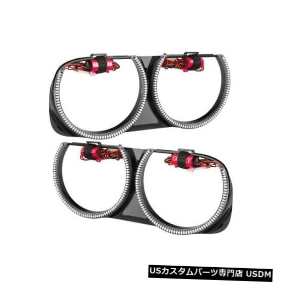 إåɥ饤 Oracle Lights 7739-005ץꥤ󥹥ȡ뤵줿Haloإåɥ饤ȥ٥륢СNEW Oracle Lights 7739-005 Pre-installed Halo Headlight Bezel Amber NEW