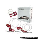 ヘッドライト Oracle Lights 2621-003 LEDヘッドライトHalo Kit Red for 2004-2010 Lotus Exige Or...