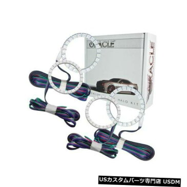 ヘッドライト Oracle 2683-334 2005-13シボレーコルベットC6用Colorshift LED Haloヘッドライトキット Oracle 2683-334 Colorshift LED Halo Headlight Kit for 2005-13 Chevy Corvette C6