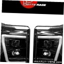 ヘッドライト Recon Superduty For 11-16 F250 / F350 / F450 PROJECTOR HEADLIGHTSブラック-264...