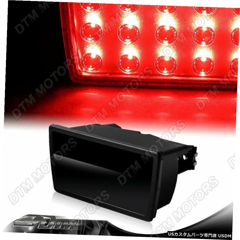 11-20のためのスバルインプレッサWRX STIスモークF1スタイルのLEDリヤ第三のブレーキストップライト For 11-20 Subaru Impreza WRX STI Smoked F1 Style LED Rear 3rd Brake Stop Light