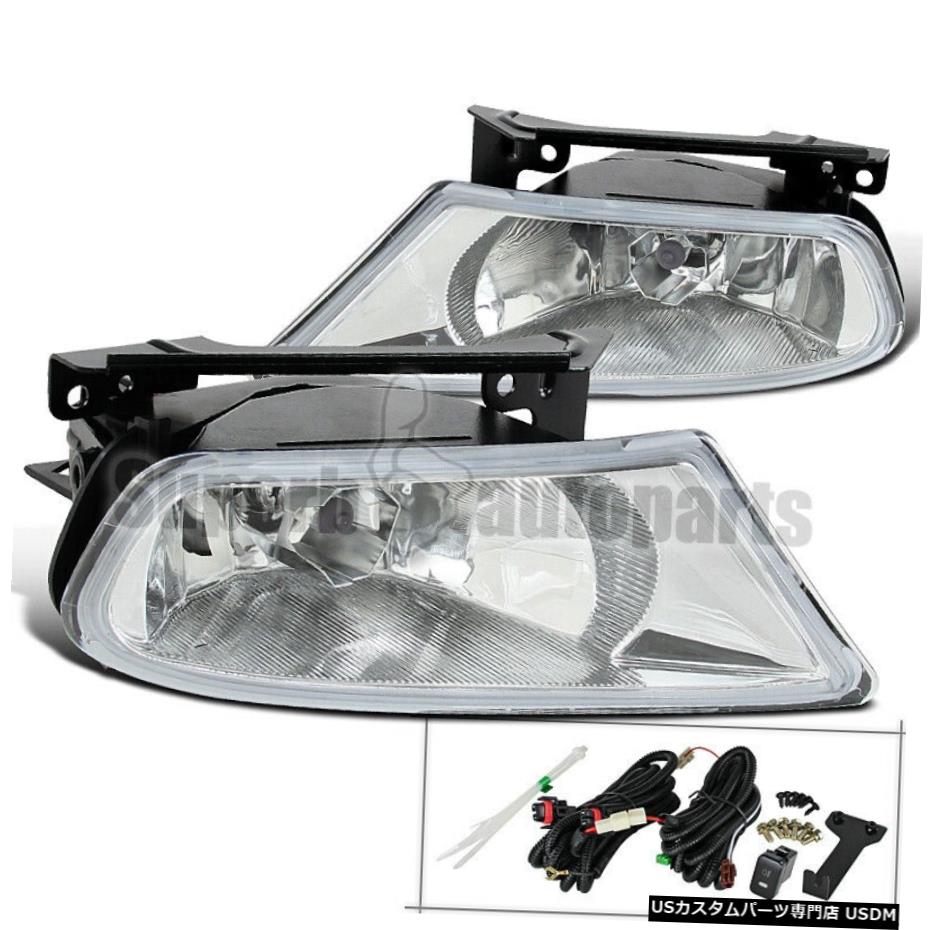 2005-2007ホンダオデッセイバンパーフォグランプ+ H8球根+ワイヤ+スイッチ用 For 2005-2007 Honda Odyssey Bumper Fog Lights+H8 Bulbs+Wires+Switch
