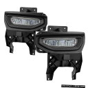 スパイダーオート9043222 LEDフォグランプは1500 16-18シエラに適合します Spyder Auto 9043222 LED Fog Lights...