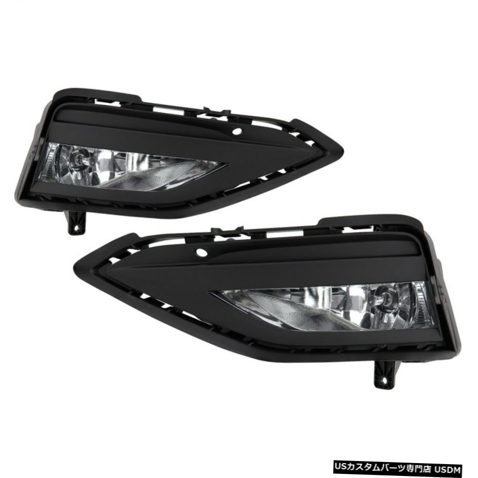 スパイダーオート5087164のフォグランプは19-20ジェッタに適合します Spyder Auto 5087164 Fog Lights Fits 19-20 Jetta