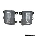 LEDフォグランプランプペアセット16-18シボレーシルバラードピックアップ用左&正しい LED Fog Lights Lamps Pair Set for 16-18 Chevy Silverado Pickup Left & Right(2)