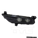 15-19クライスラー300左ドライバのLEDフォグランプバンパーランプ LED Fog Light Bumper Lamp for 15-19 Chrysle...