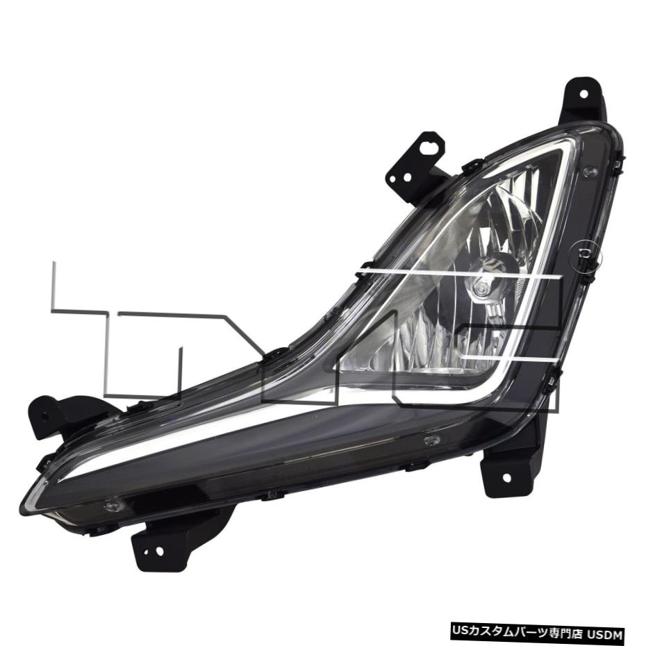 14-16ヒュンダイエラントラセダン左ドライバCAPA用フォグランプバンパーランプ Fog Light Bumper Lamp for 14-16 Hyundai Elantra Sedan Left Driver CAPA