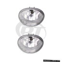 99から04ダッジグランド/キャラバン/ 98-99タウン&アンプ用フォグランプペアセット。国 Fog Lights Pair Set for 99-04 Do...
