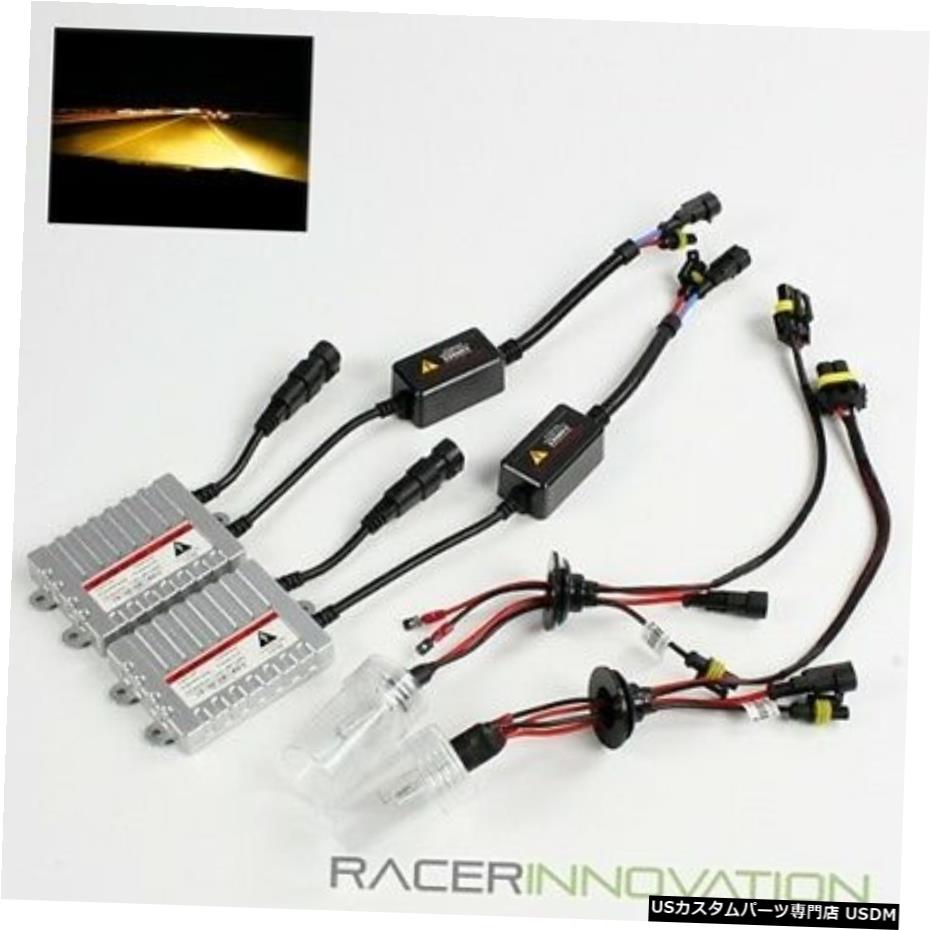 H3 3000K Yellow Slim AC Ballast Xenon HID Conversion Kit Fog Driving LightカテゴリFog Light状態新品メーカーBMW車種328i発送詳細送料一律 1000円（※北海道、沖縄、離島は省く）商品詳細輸入商品の為、英語表記となります。 Condition: New Brand: RacerInnovation Ballast Included: Yes Manufacturer Part Number: RI-109029 Bulbs: H3 Bulb Type: HID Conversion Kit Ballasts: 55W AC Ballasts Placement on Vehicle: Front, Left, Right Installtion Difficulty (1-5): 3 Bulb Size: H3 Application: HID Conversion Kit Wattage: 41W-60W UPC: 671635536273 EAN: 0671635536273※以下の注意事項をご理解頂いた上で、ご購入下さい※■海外輸入品の為、NC・NRでお願い致します。■商品の在庫は常に変動いたしております。ご購入いただいたタイミングと在庫状況にラグが生じる場合がございます。■商品名は英文を直訳で日本語に変換しております。商品の素材等につきましては、商品詳細をご確認くださいませ。ご不明点がございましたら、ご購入前にお問い合わせください。■フィッテングや車検対応の有無については、基本的に画像と説明文よりお客様の方にてご判断をお願いしております。■取扱い説明書などは基本的に同封されておりません。■取付並びにサポートは行なっておりません。また作業時間や難易度は個々の技量に左右されますのでお答え出来かねます。■USパーツは国内の純正パーツを取り外した後、接続コネクタが必ずしも一致するとは限らず、加工が必要な場合もございます。■商品購入後のお客様のご都合によるキャンセルはお断りしております。（ご注文と同時に商品のお取り寄せが開始するため）■お届けまでには、2〜3週間程頂いております。ただし、通関処理や天候次第で遅れが発生する場合もございます。■商品の配送方法や日時の指定頂けません。■大型商品に関しましては、配送会社の規定により個人宅への配送が困難な場合がございます。その場合は、会社や倉庫、最寄りの営業所での受け取りをお願いする場合がございます。■大型商品に関しましては、輸入消費税が課税される場合もございます。その場合はお客様側で輸入業者へ輸入消費税のお支払いのご負担をお願いする場合がございます。■輸入品につき、商品に小傷やスレなどがある場合がございます。商品の発送前に念入りな検品を行っておりますが、運送状況による破損等がある場合がございますので、商品到着後は速やかに商品の確認をお願いいたします。■商品説明文中に英語にて”保証”に関する記載があっても適応されませんので、ご理解ください。なお、商品ご到着より7日以内のみ保証対象とします。ただし、取り付け後は、保証対象外となります。■商品の破損により再度お取り寄せとなった場合、同様のお時間をいただくことになりますのでご了承お願いいたします。■弊社の責任は、販売行為までとなり、本商品の使用における怪我、事故、盗難等に関する一切責任は負いかねます。■他にもUSパーツを多数出品させて頂いておりますので、ご覧頂けたらと思います。■USパーツの輸入代行も行っておりますので、ショップに掲載されていない商品でもお探しする事が可能です!!また業販や複数ご購入の場合、割引の対応可能でございます。お気軽にお問い合わせ下さい。【お問い合わせ用アドレス】　usdm.shop@gmail.com&nbsp;