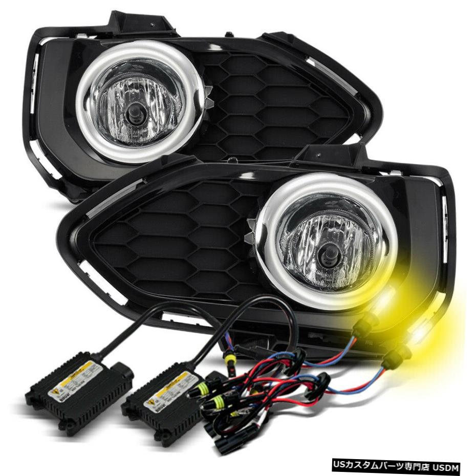 3000K HID / 18-19ۥեåȤΤΤʺ/եץɥ饤ӥ󥰥ץå 3000K HID/For 18-19 Honda Fit Clear Left/Right Fog Lights Driving Lamps Kit