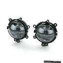 ブラックスモーク色霧は13からミニクーパーF54のF55のF56のF57用ライト点灯します Black smoked color Fog lights light for Mini Cooper F54 F55 F56 F57 from 13(2)