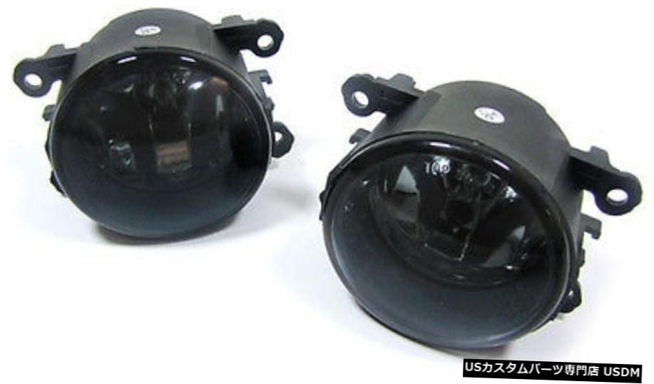 FORDプジョー207 307用ブラックスモーク仕上げフォグランプ Black smoked finish fog lights for FORD Peugeot 207 307