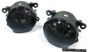 オペルアストラG H OPCコルサD Agilaでのためのブラックスモーク仕上げフォグランプ Black smoked finish fog lights for Opel Astra G H OPC Corsa D Agila(2)