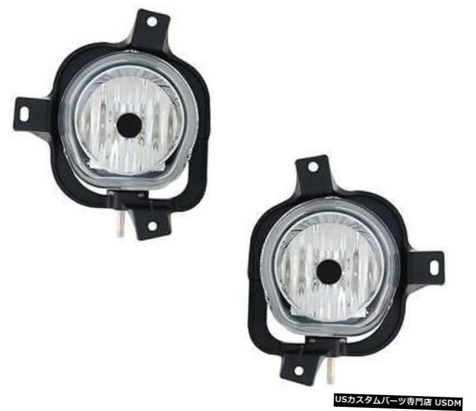 FORD KA MK2 2 /用の左右側フォグライトフロントロアライト09- Left-right side fog light FRONT lower lights for FORD KA MK2 2 / 09-