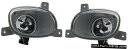霧はVOLVO S80 TS XY I H1 98から08のためのセットPAIRのフロントロアライトを点灯します Fog lights set PAIR fro...