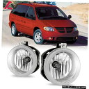 ダッジグランドキャラバン05から08までクリアレンズペアバンパーフォグランプOEの交換のために For Dodge Grand Caravan 05-08 Cl...