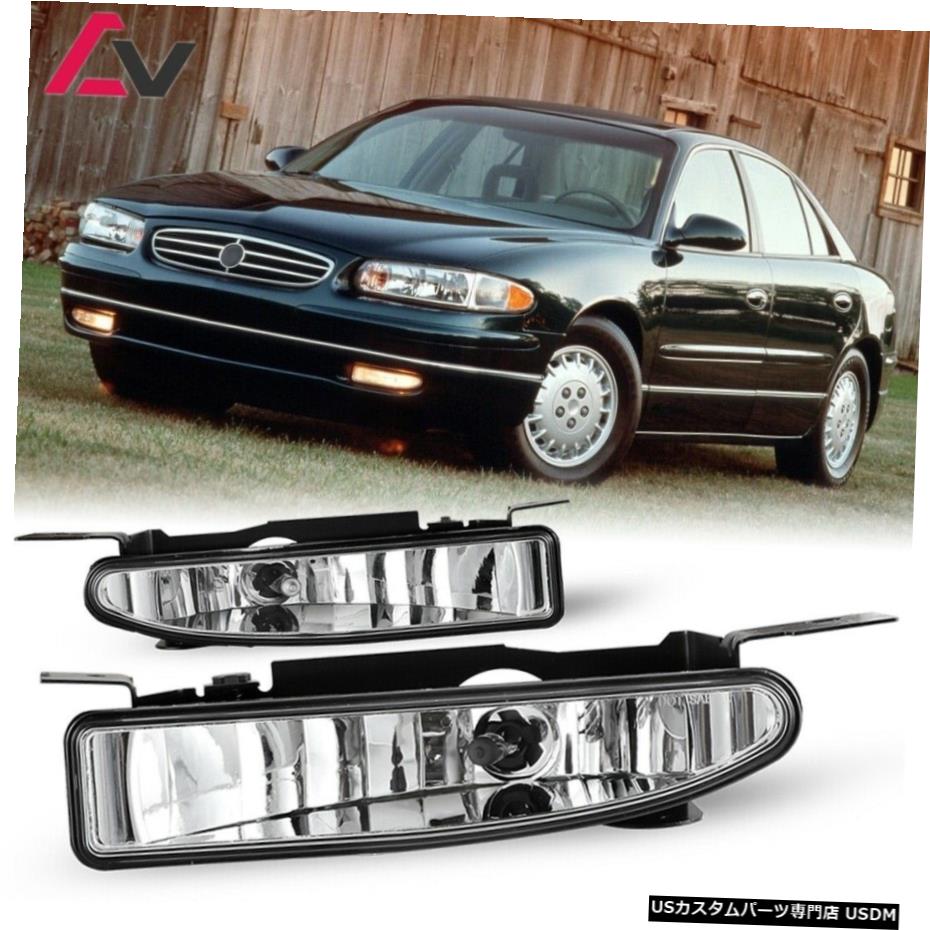 ビュイックリーガル97から05までクリアレンズペアバンパーフォグライトランプOEの交換のためのDOT For Buick Regal 97-05 Clear Lens Pair Bumper Fog Light Lamp OE Replacement DOT