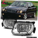 メルセデスベンツW210 96-99クリアレンズペアフォグライトランプOEの交換DOTの場合 For Mercedes-Benz W210 96-99 Clear Lens Pair Fog Light Lamp OE Replacement DOT