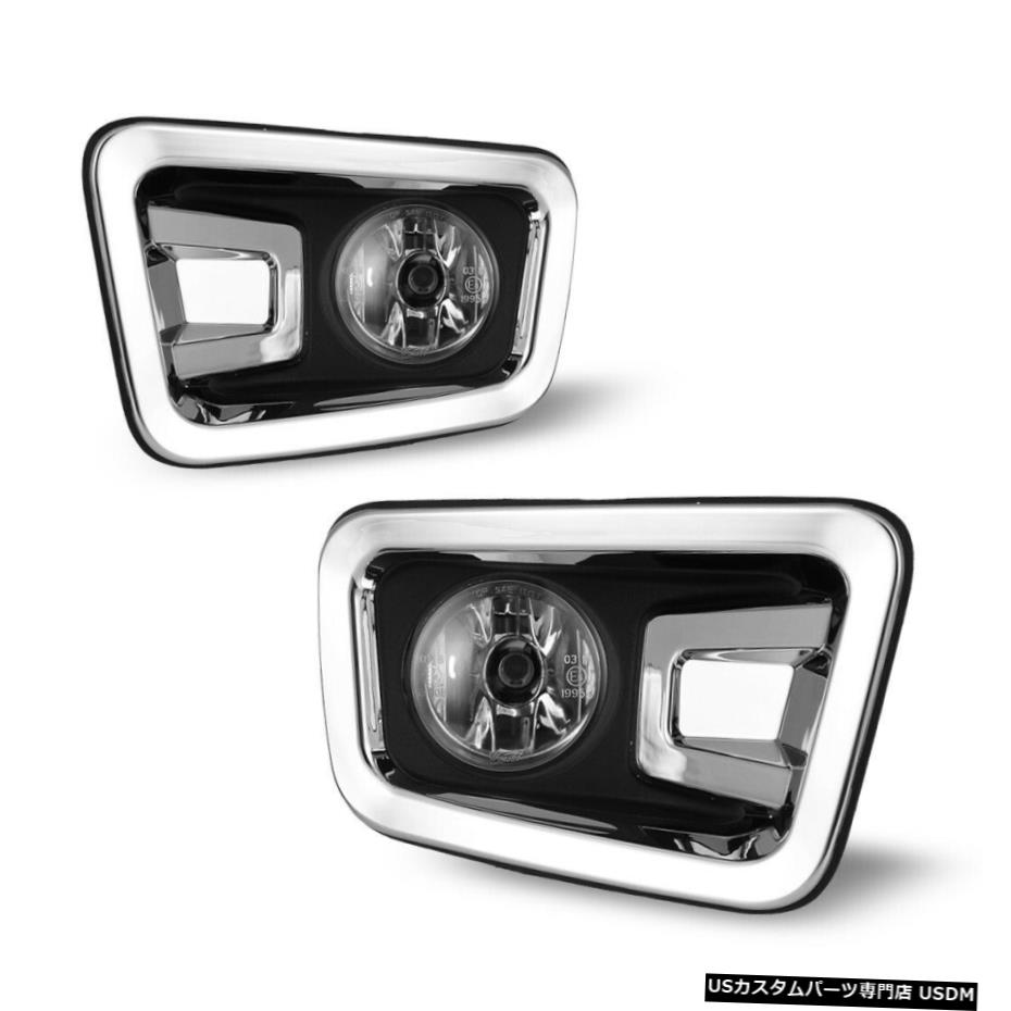 日産タイタンクリアレンズペアOEフォグライトランプ+配線+スイッチキットDOTのために16-19 16-19 For Nissan Titan Clear Lens Pair OE Fog Light Lamp+Wiring+Switch Kit DOT 2