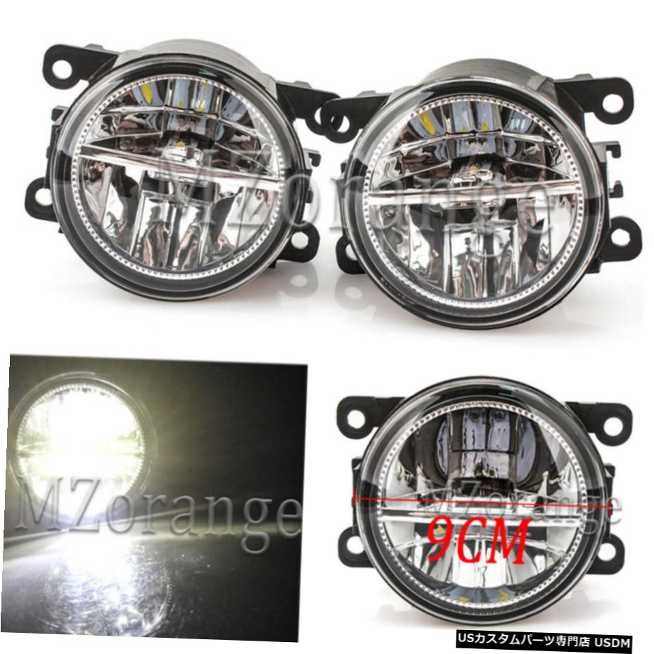 2X LEDեȥե饤ȥ׶ưΤ˥ХWRX STI BRZե쥹S4 2013ǯ2018ǯ 2X LED Front Fog Light Driving Lamp For Subaru WRX STI BRZ Forester S4 2013-2018