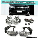 2014 2015 2016ライト+フォグランプ配線用トヨタハイランダーを実行しているLED昼間 LED Daytime Running Light + Fog...