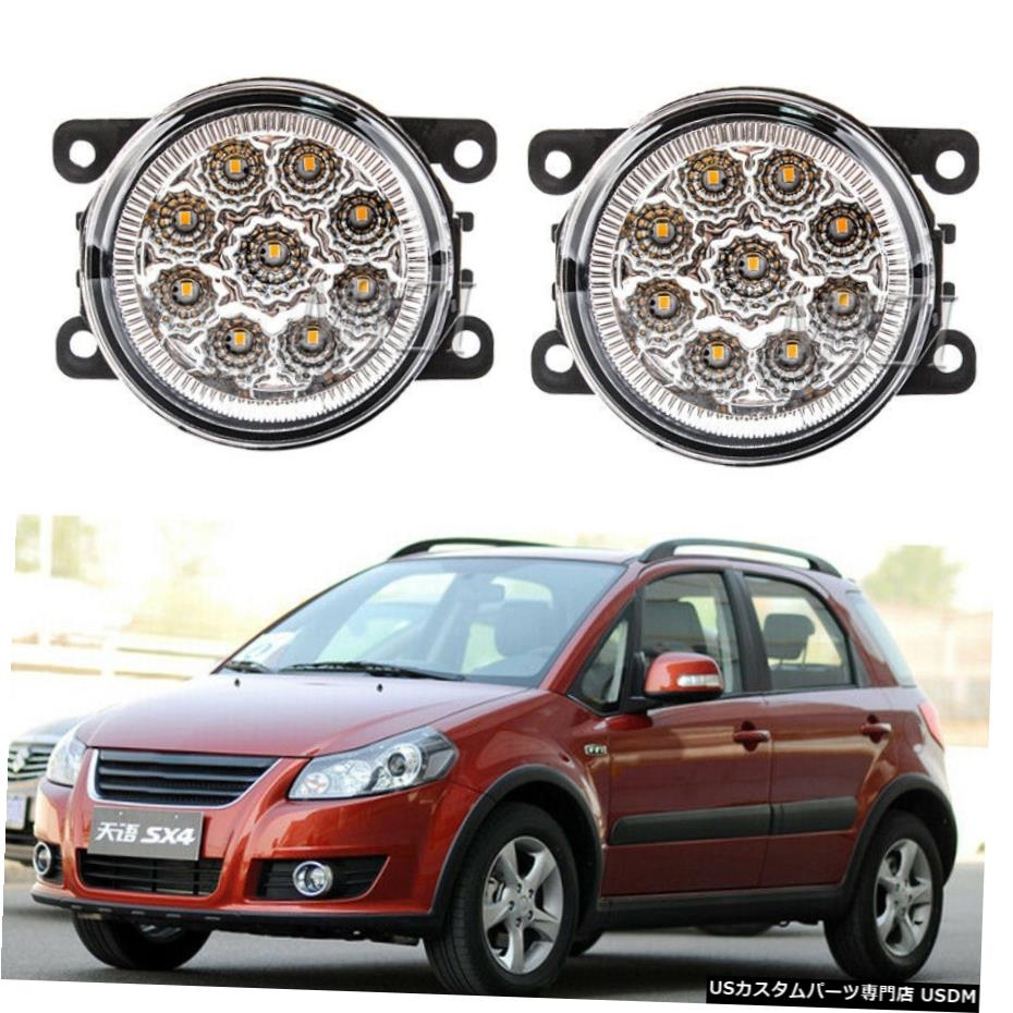 LEDեȥե饤ȥפˤĤƤNISSAN SUZUKI SX42006ǯ2012ǯ Left Right LED Front Fog Light Lamp For NISSAN SUZUKI SX4 Grand Vitara 2006-2012