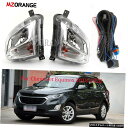 2Xフロントバンパーフォグライトドライビングランプハーネス用シボレーエクイノックス2018から2020 2X Front Bumper Fog Light Dr...