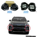 2020フィット感のための起亜SportageでKX5 LEDフロントフォグランプDRL昼間はランプキットを実行します 2020 Fit For Kia Spo...