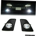 レクサスGS350 Fスポーツ2013年から2015年A6用LEDバンパードライビングフォグランプ+スイッチのはめあい LED Bumper Driving Fog Lights+Switch Fits For Lexus GS350 F-Sport 2013-2015 A6