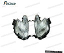 1PairクリアフロントバンパーDriivngランプフォグランププジョー508 2011年から2014年のために 1Pair Clear Front Bumpe...