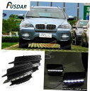 BMW X6 E71 2008年から2013年のためにライト霧ドライビングランプを実行しているホワイトDRL LED昼間 White DRL LED Dayti...