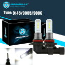 9145 9140 H10 LEDフォグドライビング電球HIDスーパーホワイト10000LM 6000K 100W×2 9145 9140 H10 LED Fog Driving Light Bulbs HID Super White 10000LM 6000K 100W 2x