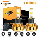 2倍AUXBEAM H3 LEDヘッドライトの変換キット60W 6000LM霧光ビーム6000K電球 2x AUXBEAM H3 LED Headlight Conversion Kit 60W 6000LM Fog Light Beam 6000K Bulbs