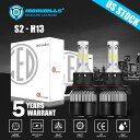 ダッジラム1500 2500ダコタ州デュランゴグランドキャラバンの電球用H13 LEDヘッドライトキット H13 LED Headlight Kit for D...