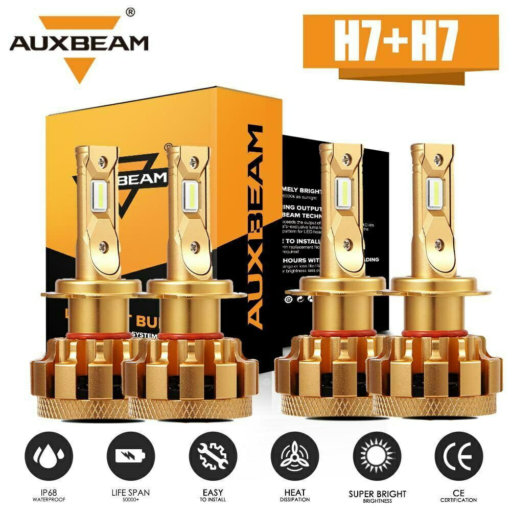 AUXBEAM H7 + H7 CANBUS LEDإåɥ饤ȥХ֤Hi-LoΥҥͥ13-2015 AUXBEAM H7+H7 CANBUS LED Headlight Bulb Hi-Lo For Hyundai Genesis Coupe 13-2015