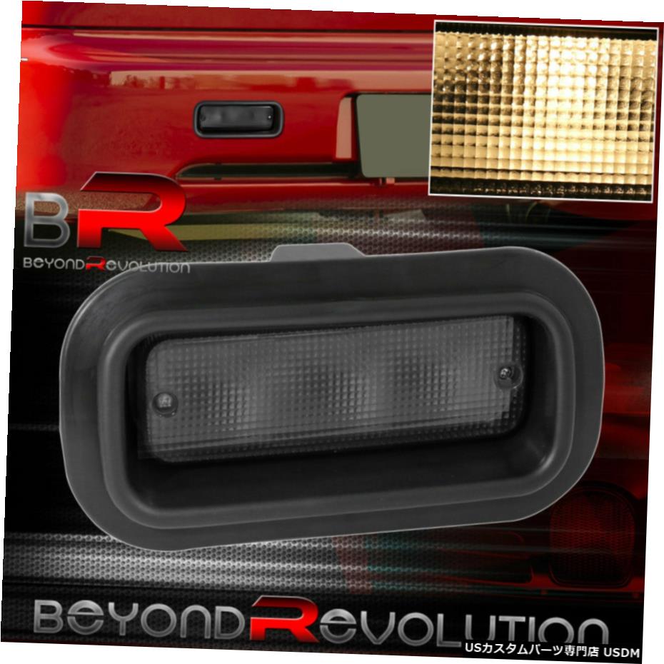 アキュラインテグラ94から01ホンダシビック88-91スモークレンズリアフォグランプW /電球用 For Acura Integra 94-01 Honda Civic 88-91 Smoked Lens Rear Fog Lights W/ Bulb