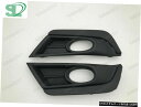 交換用フォグライトランプベゼルブラックLH＆＃038; RHペアのホンダCRV 2017-2018 Replacement Fog Light Lamp Bezel Black LH &amp; RH Pair For Honda CRV 2017-2018