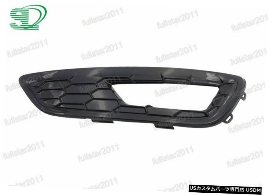 1PCSグロスBLKスポーツフォグランプライトベゼル左側にあるフォードフォーカス2015 1Pcs Gloss Blk Sport Fog Lamp Light Bezel Left Side For Ford Focus 2015