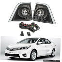 2014 15 2016トヨタカローラバンパーフォグランプ配線キットカバーのフルコンプリートのために For 2014 15 2016 TOYOTA COROLLA Bumper Fog Light Wiring Kit Cover Full Complete