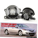 LEDフォグランプランプのためのアキュラTSX 2011 2012 2013 2014 TL 2012-2014 ILX RDX PAIR LED Fog Light Lamps For Acura TSX 2011 2012 2013 2014 TL 2012-2014 ILX RDX PAIR