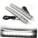 ライトランプ霧駆動させるためのアウディA6 2005から2008を実行している2PCS 9-LEDカーデイタイム 2PCS 9-LED Car Day time...
