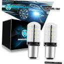 2個BA15D P21W 1157 1156 LED車のバックアップリバース電球キットフォグランプ6000K 2pcs BA15D P21W 1157 1156...