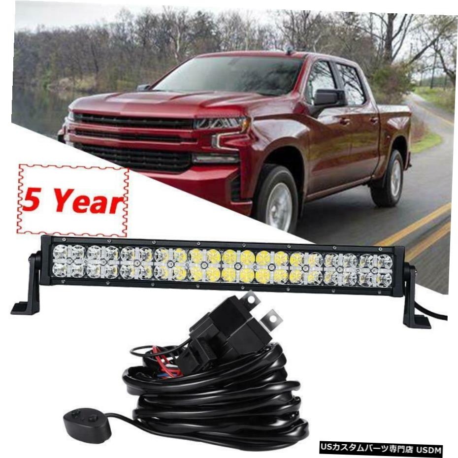 オフロードSUV ATV +ワイヤー用22inch 120W LEDライトバーフォグランプコンボビームDRL 22inch 120W LED Light Bar Fog Lamp Combo Beam DRL for Offroad SUV ATV +Wire