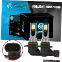 9005 9006 H10 LED車ヘッドライトキットフォグ電球ハイパワー100W 10000LM 6000K 9005 9006 H10 LED Car He...