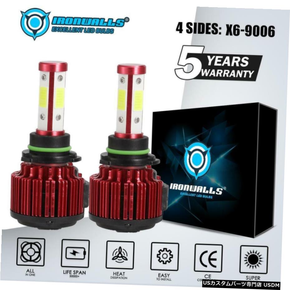 ѡ WORLDҸˤ㤨49006ĤHB4 LEDإåɥ饤ȤѴå2500W 375000LM 6000K׵庬 4-Sides 9006 HB4 LED Headlight Conversion Kits 2500W 375000LM 6000K Lamps BulbsפβǤʤ46,310ߤˤʤޤ