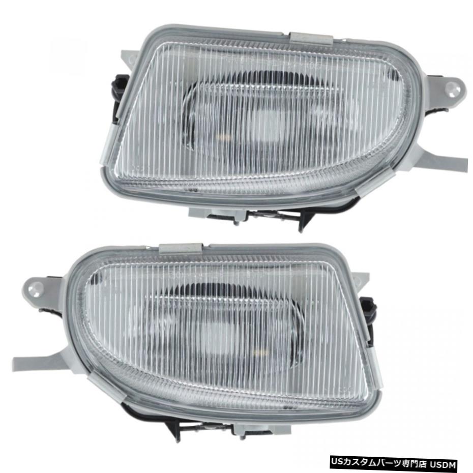 霧ドライビングライトランプメルセデスCLK SLK EクラスのためのペアセットNEW Fog Driving Lights Lamps Pair Set NEW for Mercedes CLK SLK E Class