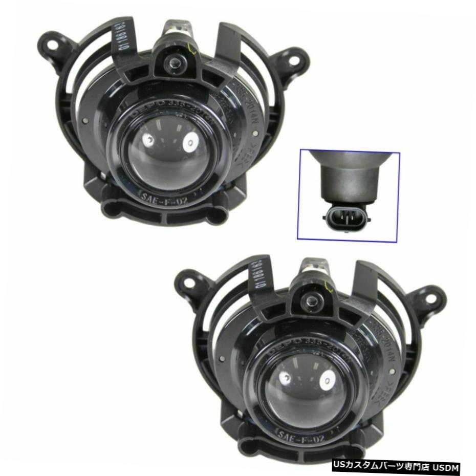 霧ドライビングライトランプ左＆＃038;ビュイックキャデラックシボレー土星のための右のペアセット Fog Driving Lights Lamps Left & Right Pair Set for Buick Cadillac Chevy Saturn
