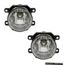 霧ドライビングライトランプ組立ペアLH&スバルのためのRHドライバーの助手席側 Fog Driving Light Lamp Assembly Pai...