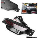 トヨタCHR 2016-2018のために1×LED車のリアバンパーリフレクタードライブブレーキフォグランプ 1x LED Car Rear Bumper Ref...